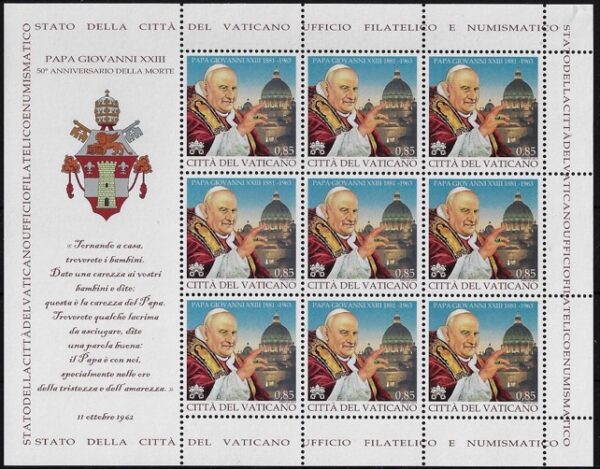 2013 Certificato Filatelico con scritta Franciscum pont. Max - immagine 2
