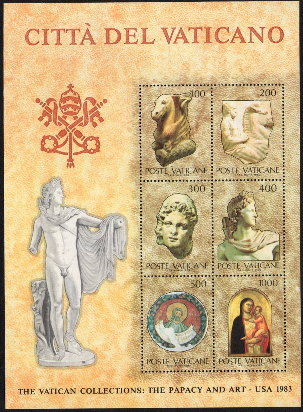 1983 Collezioni Vaticane d' arte negli U.S.A. II (gialla)