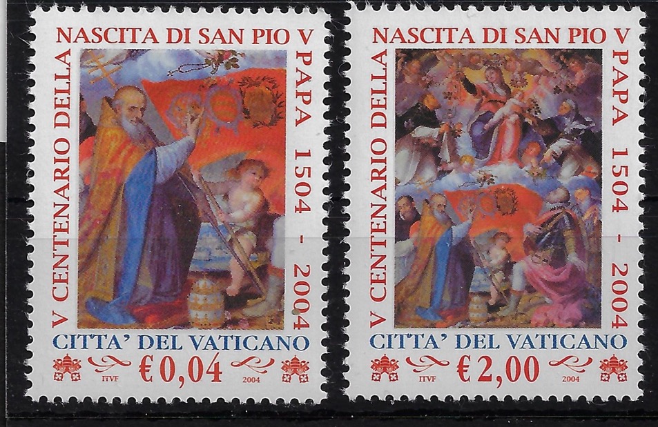 2004 500° nascita di San Pio V Papa