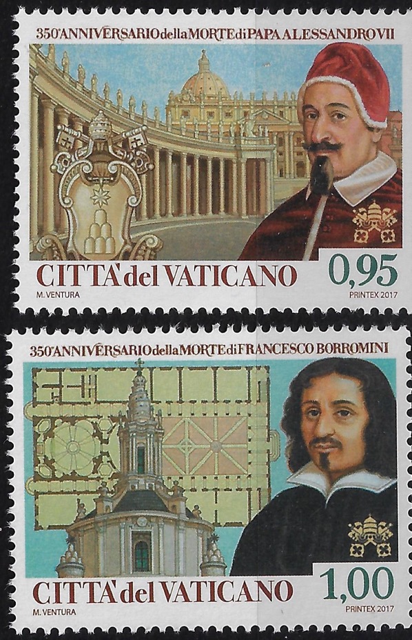 2017 Papa Aless VII e Borromini