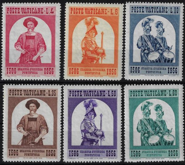 1956 Istituzione della Guardia Svizzera - immagine 2