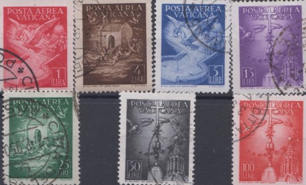 1947 Posta Aerea PIO XII Soggetti vari - immagine 2