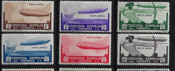 1933 Aerea Corciera Zeppelin - immagine 2