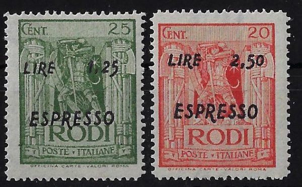 1944 Pittorica sovrastampata