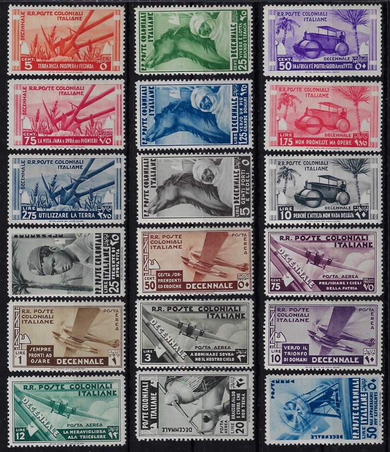 1933 Decennale marcia su roma e aerea