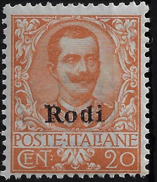 1916 20 cent Floreale