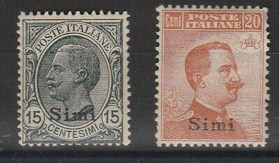 1921 15 e 20 cent simi