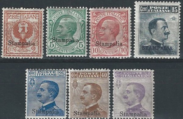 1912 Sovrastampati