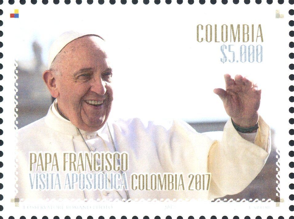 2017 Colombia viaggio del papa