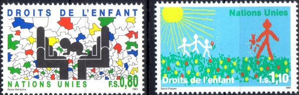 1991 O.N.U. Ginevra Diritti dell'Infanzia Congiunta