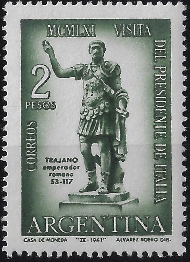 1961 Argentina Viaggio di Gronchi Congiunta