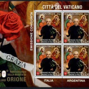 2022 SMOM Don Orione Minifoglio Congiunta