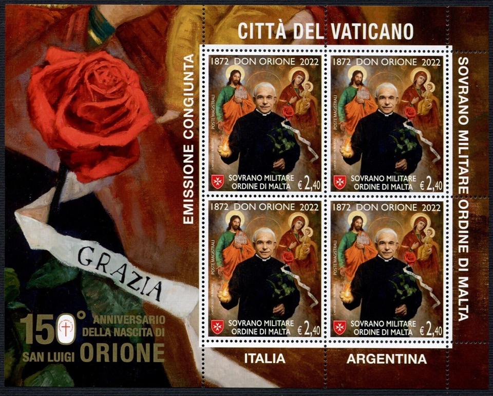 2022 SMOM Don Orione Minifoglio Congiunta