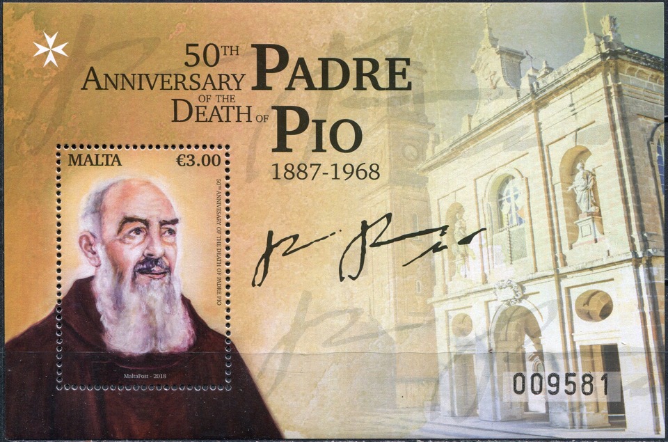 2018 Malta Padre Pio Congiunta