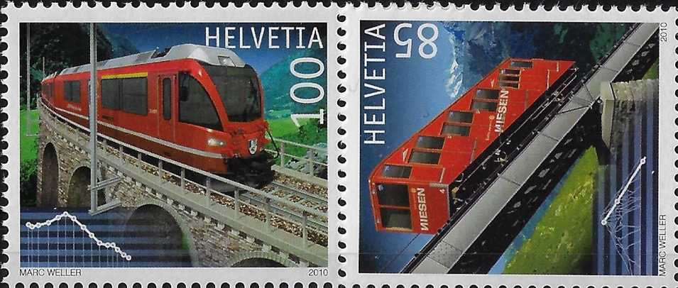 2010 Svizzera Ferrovia Bernina Congiunta