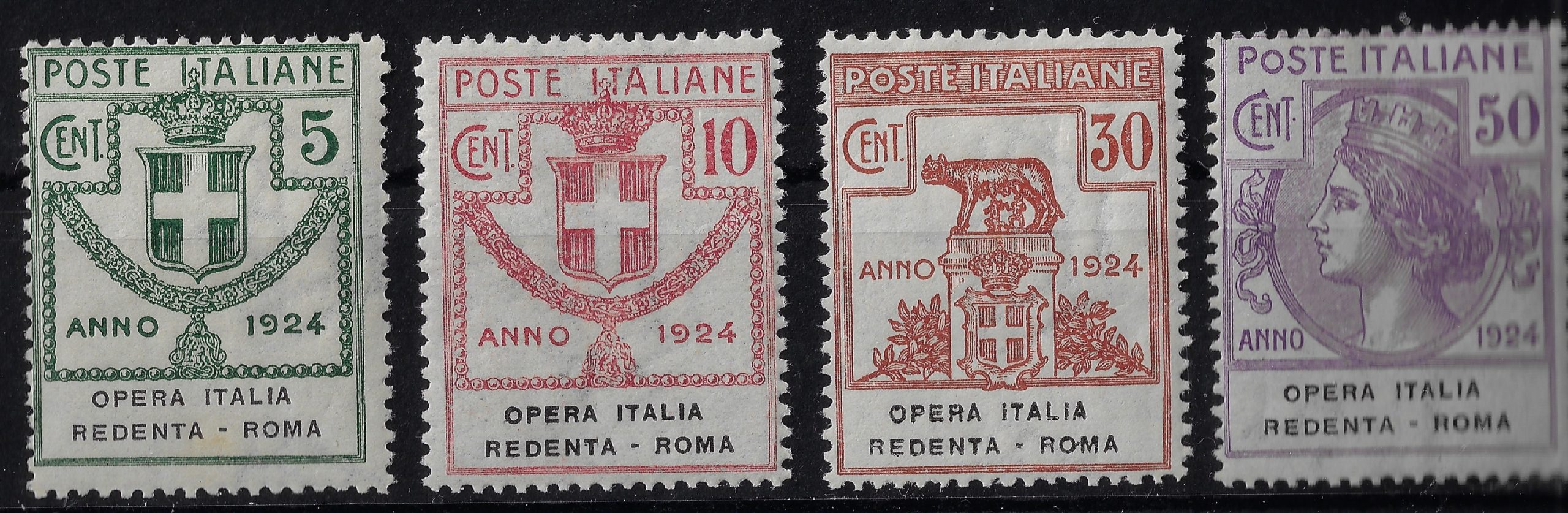 1925 Enti Parastatali Opera Italia Red Roma serie completa