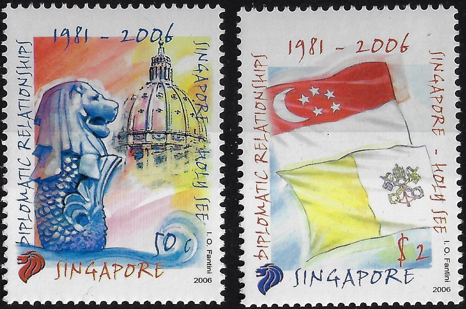 2007 Singapore rapporti diplomatici congiunta