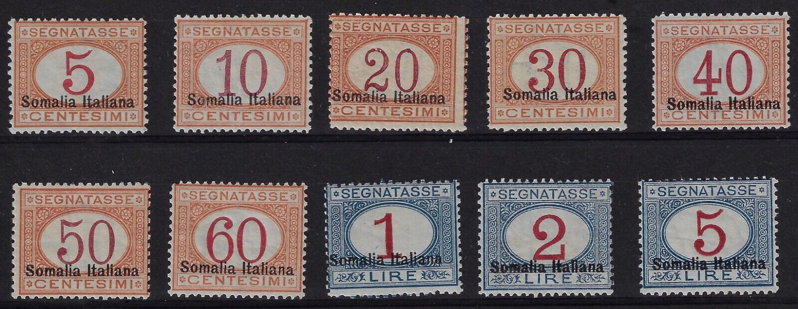 1920 Sovrastampati in basso