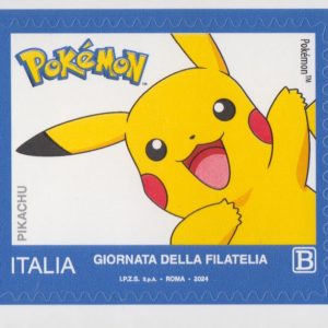 2024 Giornata della filatelia Pokemon Pikachu