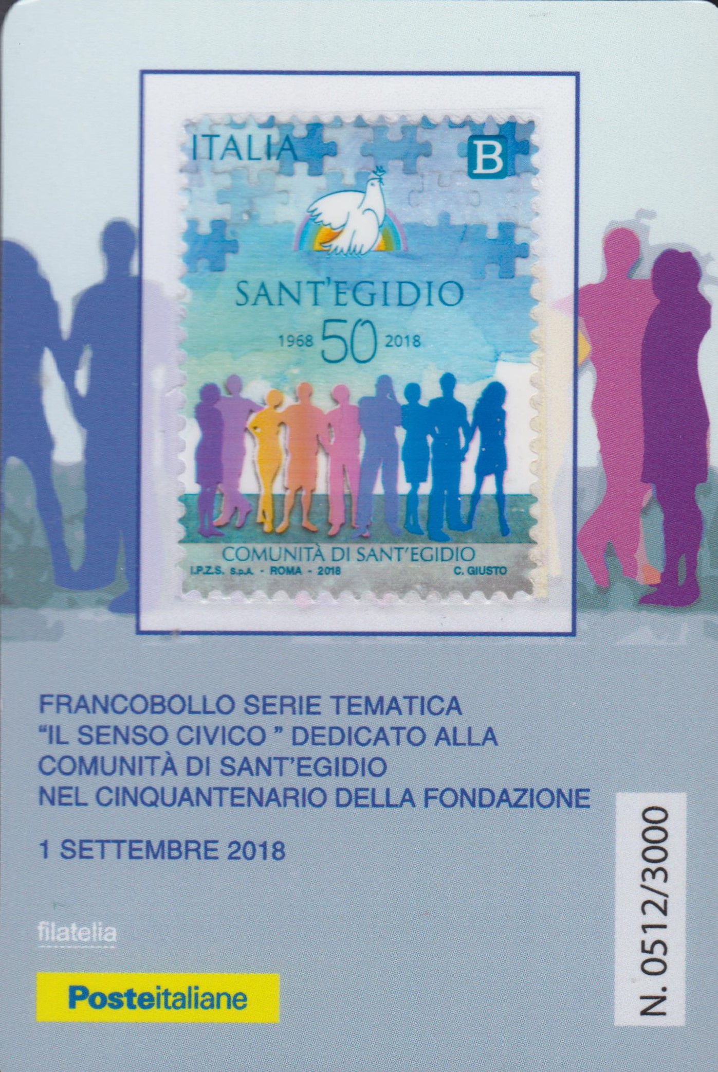 2018 Comunità di Sant'Egidio 50 anniversario