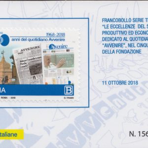 2018 Quotidiano Avvenire 50 anniversario