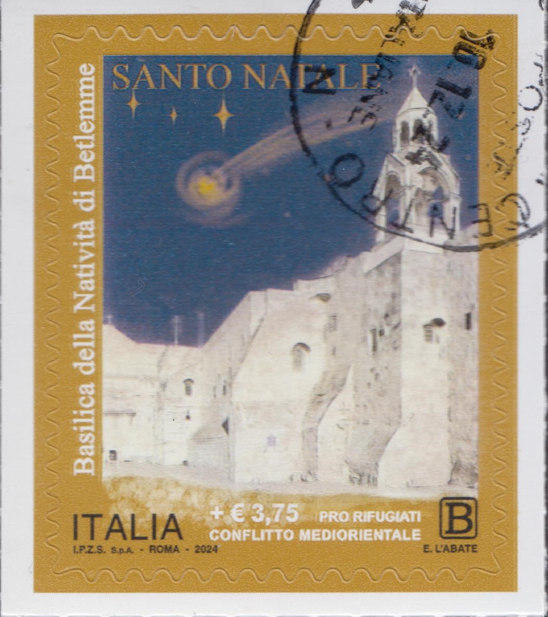 2024 natale religioso Basilica natività di Betlemme