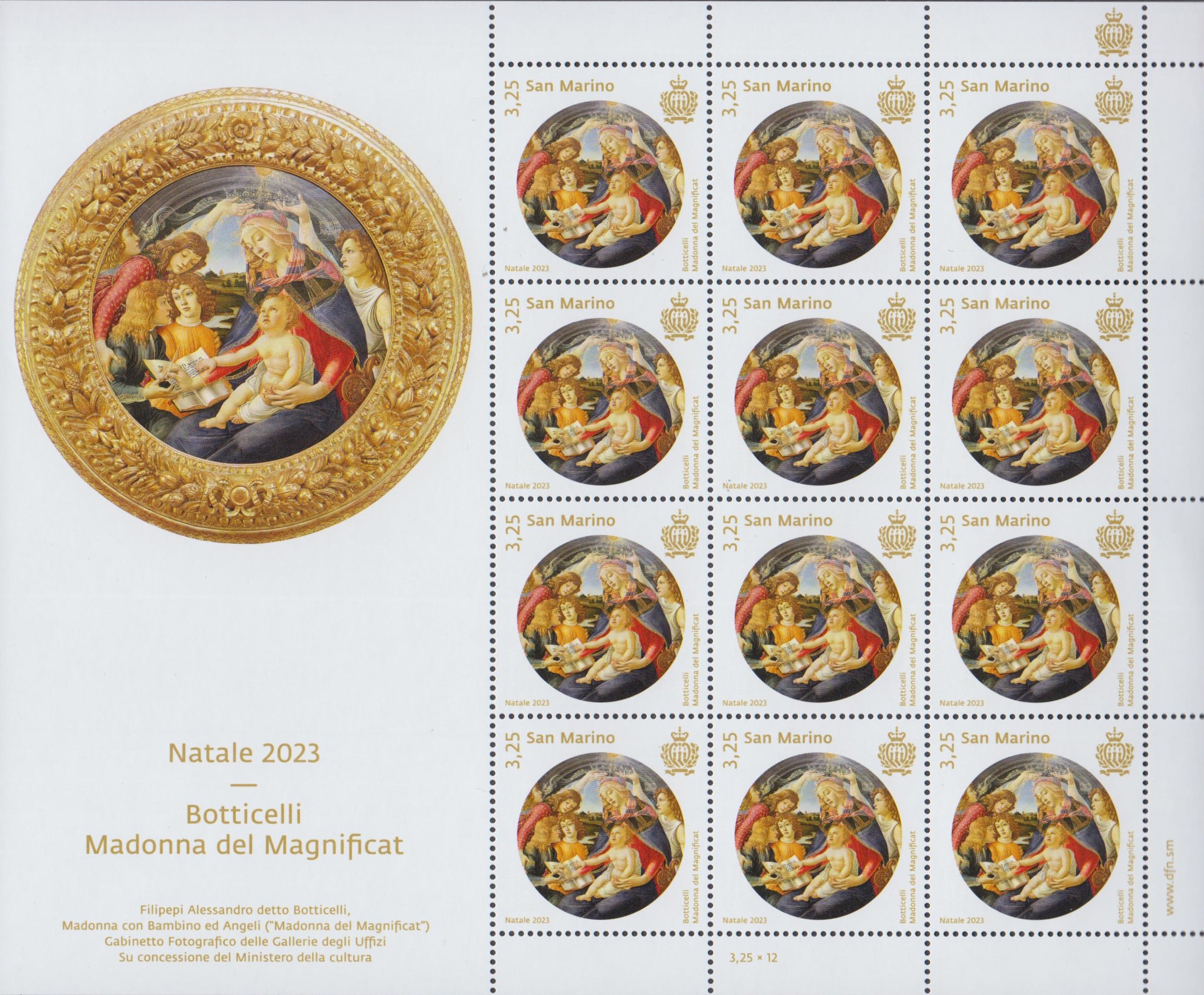 2023 natale minifoglio