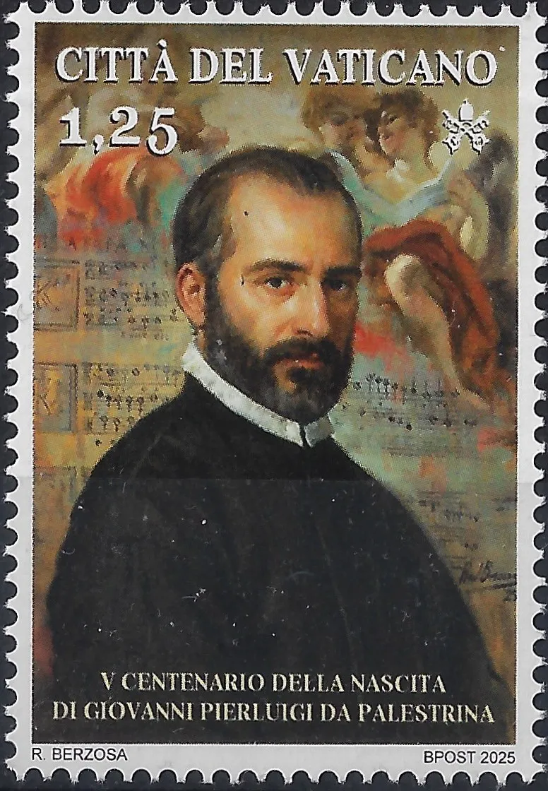 2025 500º anniversario della nascita di Giovanni Pierluigi da Palestrina