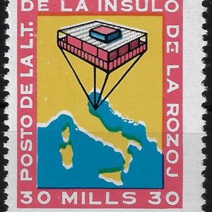 1968 Primo francobollo 30 mills