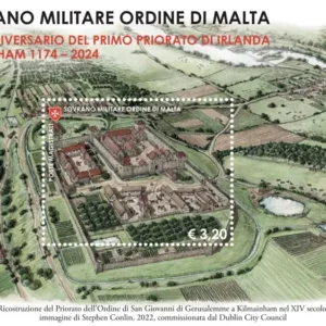 2024 Foglietti 850° del primo Priorato dell’Ordine in Irlanda