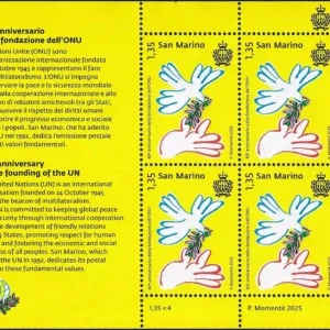 2025 80º anniversario della fondazione dell'ONU
