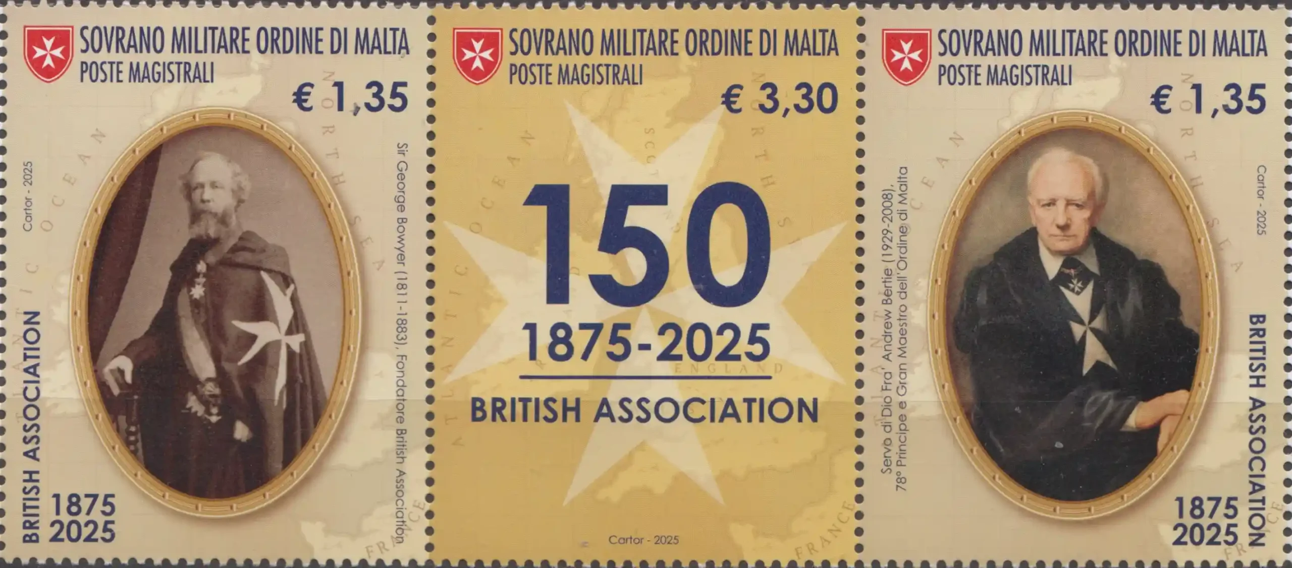 2025 150° anniversario British Association dell'Ordine di Malta