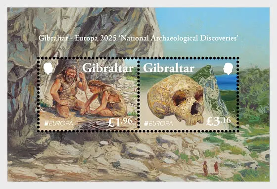 2025 Europa - Scoperte Archeologiche Nazionali  Foglietti