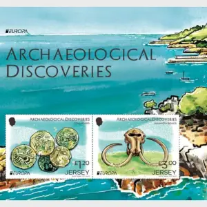 2025 EUROPA - Scoperte Archeologiche Foglietto
