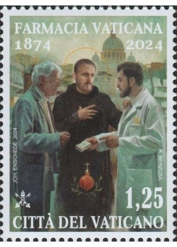 2024 150º anniversario della farmacia vaticana