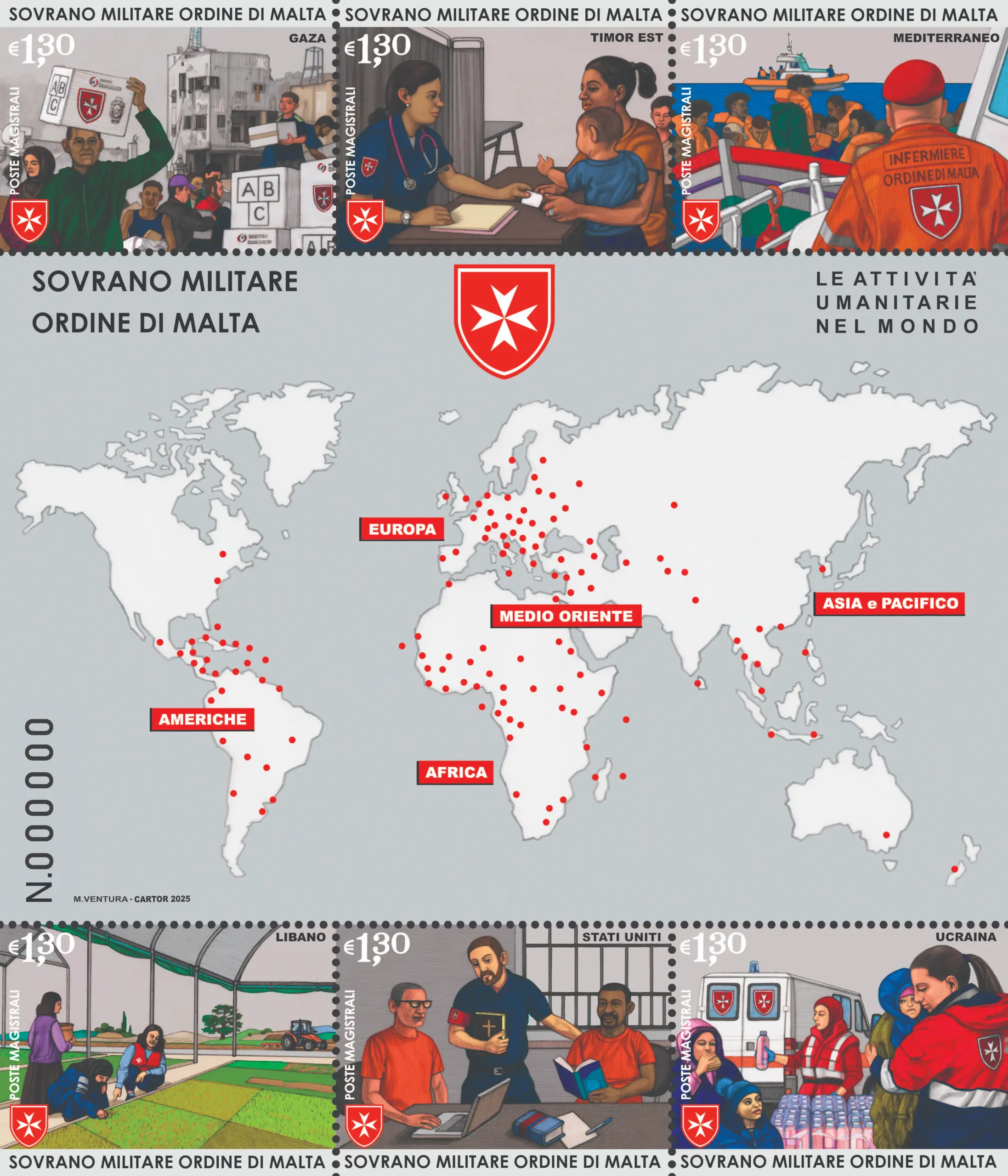 2025 Le attività dell'Ordine: le attività umanitarie nel Mondo