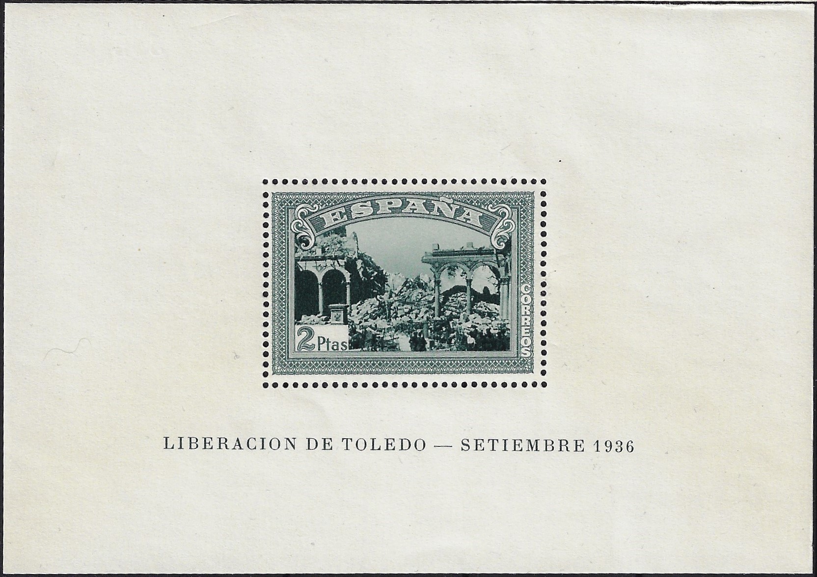 1937 1° anniversario del sollevamento nazionale - Toledo Catalogo 1