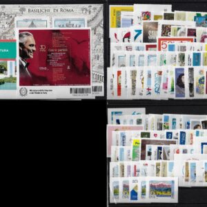 2025 Annata completa con foglietti