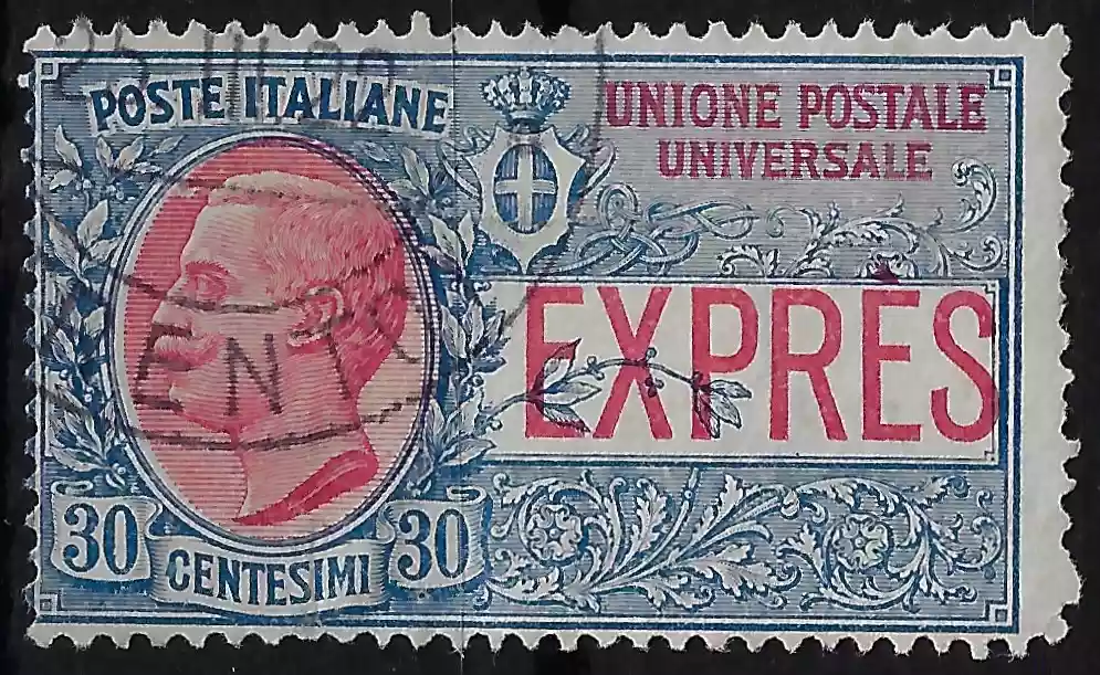 1908 Espressi Per estero 30 c